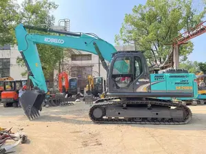 Excavatrices d'occasion à vendre à Dubaï Kobelco SK200D excavateur d'occasion Kobelco sk200D en bon état