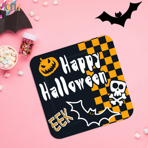 Xieli Vietnam Platos Desechables Con Patrón De Murciélago De Calabaza Para Decoraciones De Vajilla De Fiesta De Halloween - Product Image 2