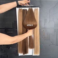 Extensions de cheveux les plus vendues, 100% cheveux humains bruts, cuticules alignées, trame invisible sans couture, Genius Seamless