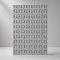 Panneau mural en pierre artificielle PU moderne, haute densité, léger, imperméable, ignifuge, panneau décoratif 3D, revêtement pour hôtel, appartement, 5