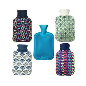 Bouillotte en caoutchouc la moins chère avec housse en peluche super douce Sac à eau chaude haute capacité - Product Image 3