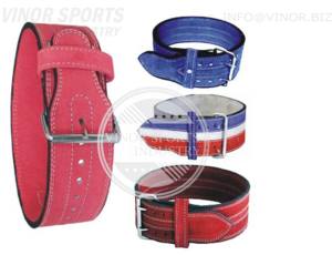 Cow Hide Powerlifting Fitness Protector Gym Belt Levantamiento de pesas Power Palanca Fitness Accesorio - Product Image 3