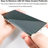 Protection d'écran en verre UV avec colle intégrale pour OnePlus 10 Pro 9 Pro 8 Pro 7 Pro 5G Verre trempé UV