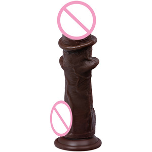 Dildo in Silicone Morbido con Spray d'Acqua per Massaggio Femminile, Masturbatore Manuale Realistico - Product Image 2