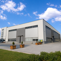 Fabricant d'entrepôts à structure métallique – Bâtiment de garage en acier à travée libre avec intérieur ouvert pour stationnement flexible et usage d'atelier