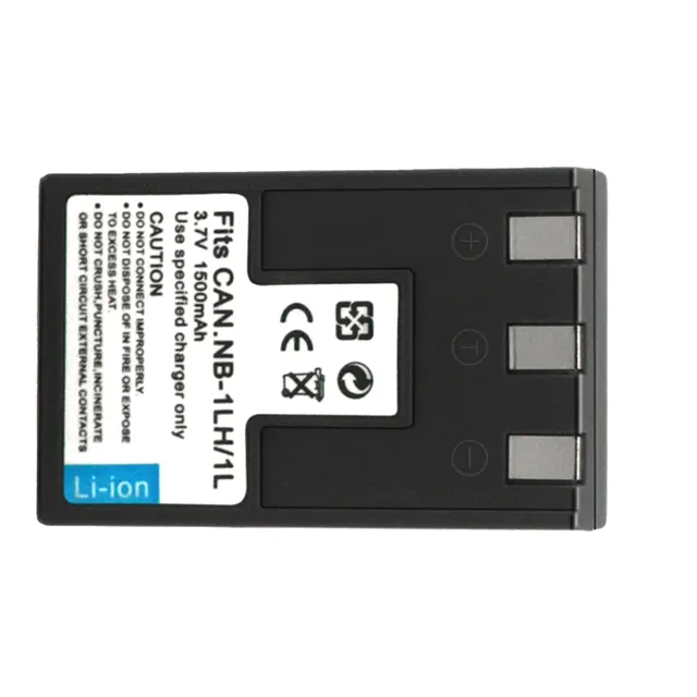 Lithium-ion Battery Pack NB-1L NB1LH NB1L NB-1LH for Canon PowerShot S100 S110 S230 S400 S410 S500