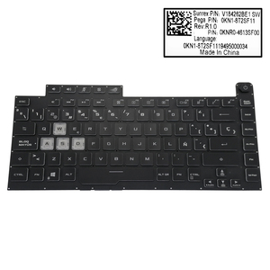 Sp Spaans Verlicht Laptop Toetsenbord Voor Asus Rog Strix G531 G 531g G531gt G15 <span class=keywords><strong>G512</strong></span> G512lv G512lw Toetsenbord - Product Image 2