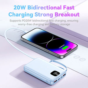 แบตเตอรี่สำรองพลังงานแสงอาทิตย์ Gebra Mini 10000mAh 15W PD พร้อมที่ชาร์จไร้สายแม่เหล็ก ชาร์จด้วยพลังงานแสงอาทิตย์ ช่องเสียบ Type-C วัสดุ ABS แบตเตอรี่ลิเธียมโพลิเมอร์ - Product Image 3