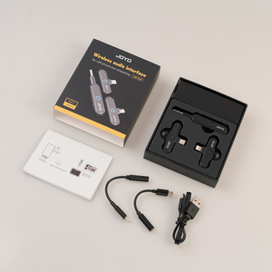 Sistema de Audio Inalámbrico JOYO <span class=keywords><strong>JW</strong></span>-05R 2.4G, Micrófono Inalámbrico, Receptor Transmisor, Interfaz de Audio OTG para Transmisión en Vivo y Reproducción - Product Image 6