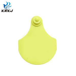 KD503 Etiqueta de oreja asegurada para ganado animal de poliuretano veterinario sin impresión láser hecha en China - Product Image 1