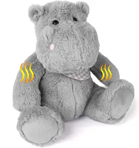 Tùy Chỉnh Ấm Cúng Sang Trọng Microwaveable Thú Nhồi Bông Đồ Chơi Ếch Hoa Oải Hương Thơm Và Ấm Áp Với Flaxseed Cho Trẻ Em - Product Image 5