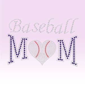 Transferencia de diamantes de imitación para béisbol con diseño '<span class=keywords><strong>Hey</strong></span> Batter Batter' - Product Image 5