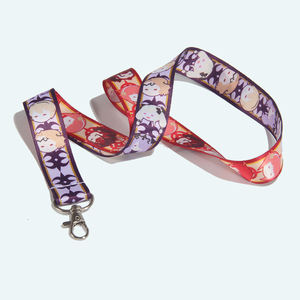 Profession elle Lanyard Soft Logo gemustert benutzer definierte Business Lanyard Hersteller Lieferant - Product Image 5