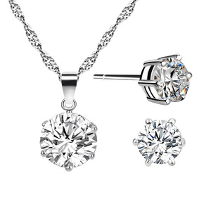 <span class=keywords><strong>Set</strong></span> di gioielli in zirconia a buon mercato moda non appannamento senza dissolvenza <span class=keywords><strong>set</strong></span> di gioielli misti assortiti - Product Image 3