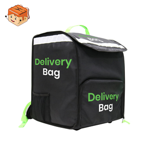 Oxford impermeable aislamiento isotermo aislado <span class=keywords><strong>Pizza</strong></span> entrega de alimentos mochila fábrica al por mayor 1680D azul aislado <span class=keywords><strong>bolsa</strong></span> de comestibles - Product Image 2