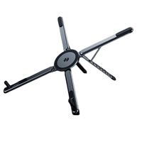 Support 3-en-1 DPH-05 pour téléphones, ordinateurs portables et tablettes - Support pliable magnétique portable en alliage d'aluminium