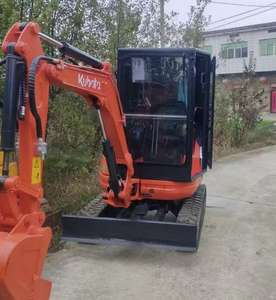 Excavatrice Kubota U20 d'occasion, mini-excavatrice de 2 tonnes, Kubota d'origine du Japon, excavatrice de 20 tonnes, machine d'excavation, CE à vendre - Product Image 4