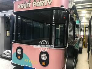 New Popular Fully Equipped Stainless Steel Food Truck <b>Sale</b> Europe Customized Concession Water Food Hotdog Ice Cream Fast Food - Product Image 4