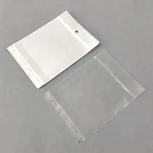 أكياس بولي سيلوفان ذاتية اللصق قابلة لإعادة الغلق حقيبة بولي Opp شفافة
