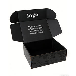 Caja <span class=keywords><strong>de</strong></span> Cartón Corrugado Plegable para Envíos con Impresión <span class=keywords><strong>de</strong></span> Logotipo Personalizado para Envíos <span class=keywords><strong>de</strong></span> Suscripciones y Venta Minorista - Product Image 1