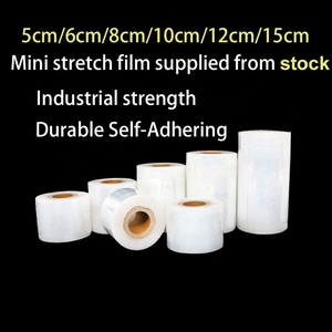 Clear Stretch Film 20 Mic Commercial Plastic <strong>Pallet</strong> Supplies Shrink Mini <strong>Wrap</strong> <strong>for</strong> Moving Shipping Packing - Product Image 3