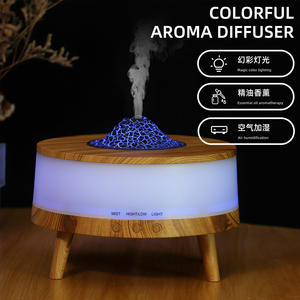 Yx 812 Humidificateur aromatique à grain de bois clair, diffuseur d'huiles essentielles alimenté par USB pour la maison et la chambre à coucher - Product Image 3