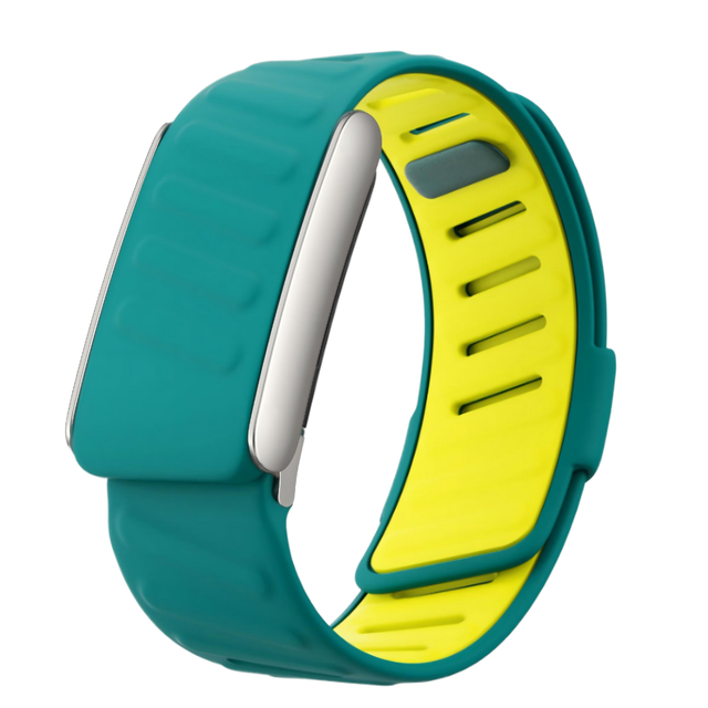 SportFlex Silicone Replacement Strap for WHOOP 5.0/One/Peak Waterproof & Sweatproof with Stainless Steel Buckle
