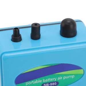 עבודת סוללה ניידת אקווריום משאבת חמצן משאבת המתנה משאבת אוויר המתנה עבור אקווריום דגים טנק ודייג חיצוני - Product Image 4