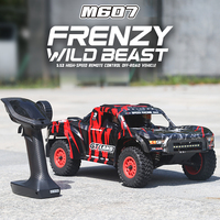 Coche de Escalada 4WD 1/12 M607 GTFANS sin Escobillas, Vehículo Todoterreno, Control Remoto, Eléctrico, Alta Velocidad, Modelo de Coche RC, Juguete
