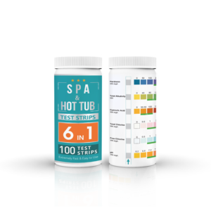 6 In 1 Spa-En Bubbelbad-Teststrips Voor Kristalhelder Spa-Waterteststrips, Ph-Tester Spa-Teststrips Te Koop - Product Image 5