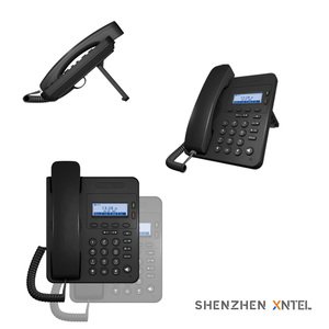 XNTEL XN101 Téléphone VoIP compact Offres Spéciales pour hôtels Téléphone <span class=keywords><strong>IP</strong></span> réseau POE pour le service en chambre - Product Image 4