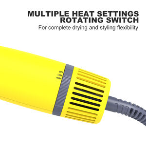 Ulelay – sèche-cheveux en une étape, <span class=keywords><strong>brosse</strong></span> rotative, souffleur rond PTC, chaleur, sèche-cheveux, volumiseur, Air chaud, bigoudi et lisseur - Product Image 4