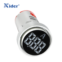 AD22-22AM circulaire 22mm indicateur LED compteur de courant indicateur numérique blanc