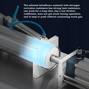 Mini machines de remplissage de pâte liquide semi-fluide bon marché <span class=keywords><strong>machine</strong></span> de ligne de station de remplissage de jus de détergent de lessive d'huile d'eau - Product Image 4