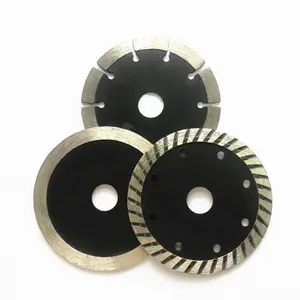 Customized hot pressed and cold pressed diamond saw blades for ceramic tiles marble granite and stone cutting by manufacturer