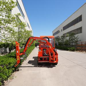 Industrial Diesel Hydraulic Hedge Cutter | Independent <b>Power</b> Landscaping Machine for Vegetation Management - Product Image 5
