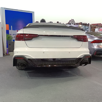 Difusor de Parachoques Trasero PNB, Nuevo Diseño, Alta Calidad, Estilo Deportivo, para Audi A4 Allroad B9 RS4 Tipo 2020-2024, Ensamblaje con Tornillos, 1 Año de Garantía