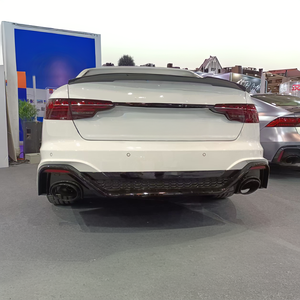 Kit carrosserie PNB de conception nouvelle, pare-chocs arrière avec diffuseur pour Audi A4 B9.5, mise à niveau vers le type RS4 2020-2024, à visser - Product Image 6