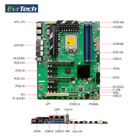 Fabrik-OEM Intel W880 ATX Industrie-Workstation-Motherboard LGA1851 Core Ultra Serie 2 DDR5 ECC M.2 NVMe für KI-Berechnungen