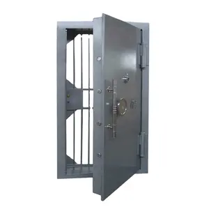 Baja aman deposit kotak keamanan pintu tunggal keamanan rahasia bank logam brankas pintu
