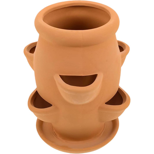 Pot de fleurs vertical en <span class=keywords><strong>terre</strong></span> <span class=keywords><strong>cuite</strong></span> pour fraises, vases et jardinières en <span class=keywords><strong>terre</strong></span> <span class=keywords><strong>cuite</strong></span>, pot à herbes en <span class=keywords><strong>terre</strong></span> <span class=keywords><strong>cuite</strong></span> - Product Image 5