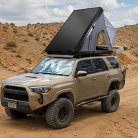 Tente de toit 4x4 imperméable pour Jeep Gladiator: ouverture latérale, montage rapide, idéale pour le camping off-road.