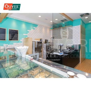 Vitrine de rangement verrouillable sur mesure pour boutique, fournisseur ODM, design pour magasin de fromages et de thé - Product Image 5