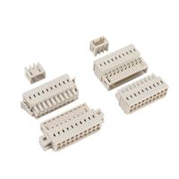 Conectores de Bloque de Terminales Enchufables de Plástico PA66 de 3.5 mm y 10 A MCS para Conexiones de Bloque de Terminales Convenientes