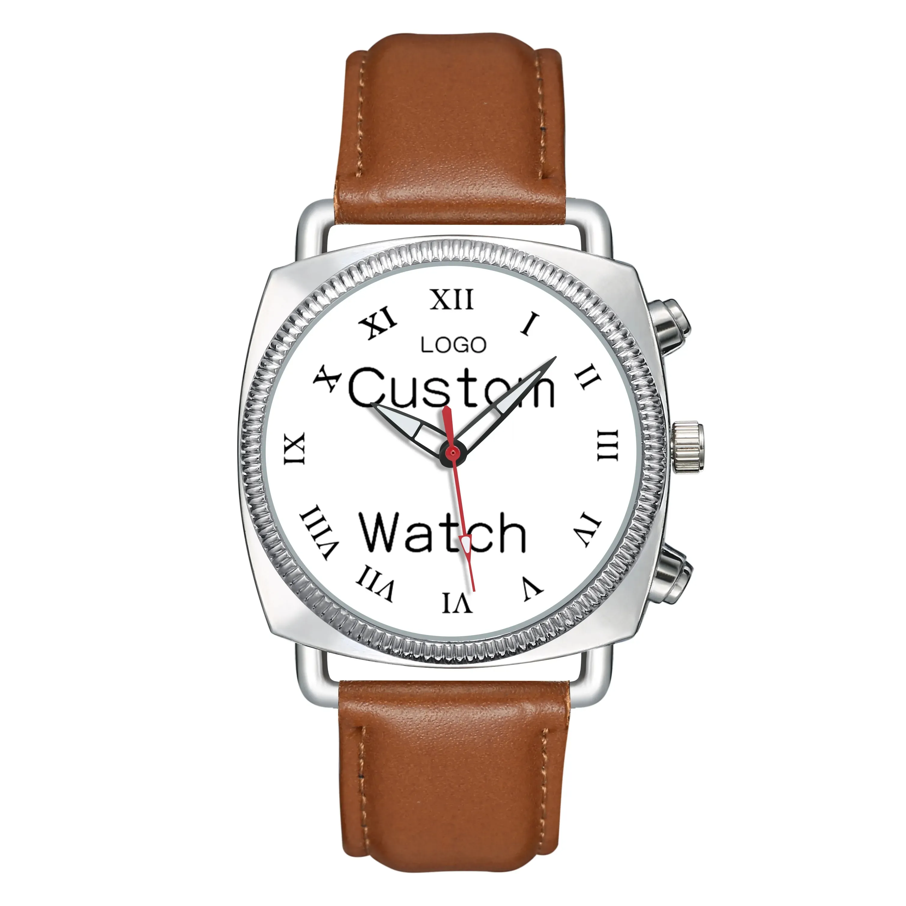 Orologio personalizzato invia la tua foto orologio da polso personalizzato al quarzo per uomo e donna bellissimo orologio personalizzato alla moda