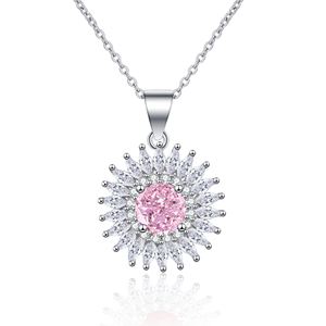 Moissanite Necklaces <b>Cross</b> Border Multi No Middleman Markup Wholesalers Anti-tarnish Plating Hollow Link Weight Gift for Her - Product Image 3