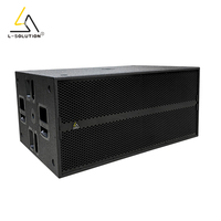 Subwoofer actif L-solution SUB 9006-AS, double 18 pouces, haute puissance 4800W, enceinte de basses professionnelle pour scène, concerts et événements en direct
