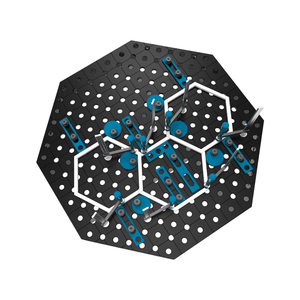 Banco de soldadura octogonal GPPH SteelPlus OCT 1,2x1,2 m, 12mm de espesor, agujeros de 16mm en rejilla de 50x50mm - Product Image 3