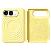 Casing Ponsel Magnetik N52 Silikon Cair Multifungsi OEM untuk iPhone Duo Ramah Kulit & Anti Jatuh dengan Perlindungan Sudut Dua Sisi