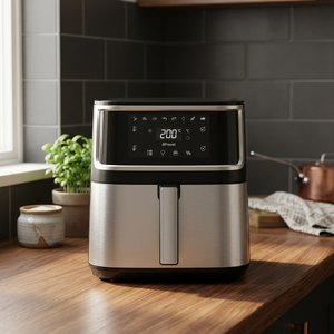 Freidora de Aire Digital Inteligente y Moderna, Cuadrada, sin Aceite, para Uso Doméstico y Hotelero, Capacidad de 8L, Ahorro de Energía, Fácil de Limpiar - Product Image 2